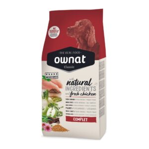 Alimento para perros OWNAT CLASSIC COMPLET 12KG Y 4KG