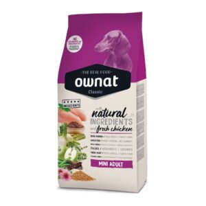 Alimento para perros OWNAT CLASSIC MINI ADULT 4KG
