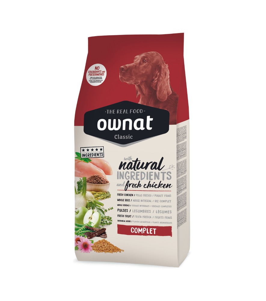 OWNAT CLASSIC COMPLET 4KG Y 12 KG