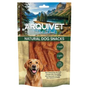 Alimento para perros Mini Salchichas de Pollo