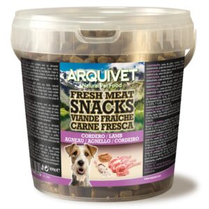 Alimento para perros Fresh Meat Snacks - Cordero (Bote)
