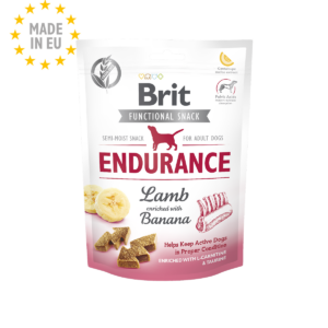 Alimento para perros Brit Care Functional Snack Endurance - Cordero y Plátano