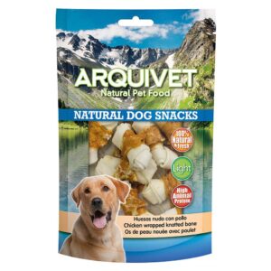 Alimento para perros Huesos Nudo con Pollo