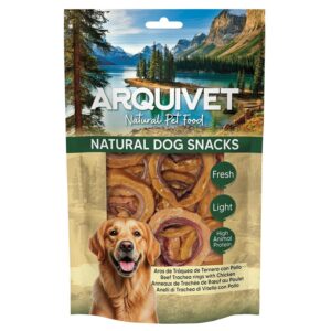 Alimento para perros Aros de Tráquea de Ternera con Pollo